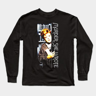 Angela Lansbury // Murder She Wrote Long Sleeve T-Shirt